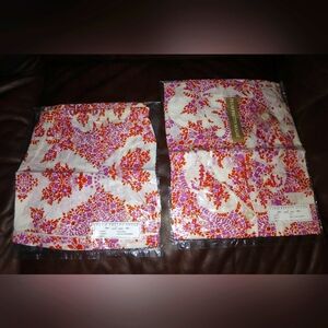 *NEW* Plum Pretty Sugar Floral PJ Shirt / Short Set         in Purple and Orange